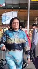 अतरंगी अंदाज़ में एअरपोर्ट पर नजर आई  Ekta Jain  #shorts