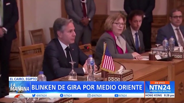 Antony Blinken inicia gira por Oriente Medio en plena ola de violencia entre israelíes y palestinos