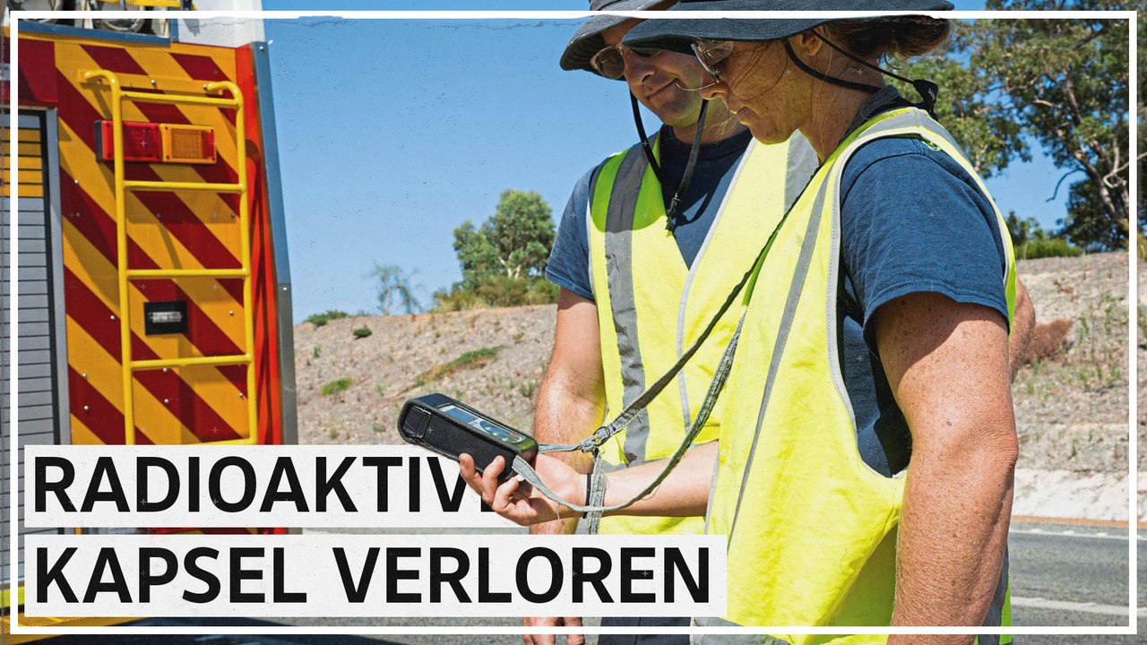 Australien: Suche nach radioaktiver Kapsel