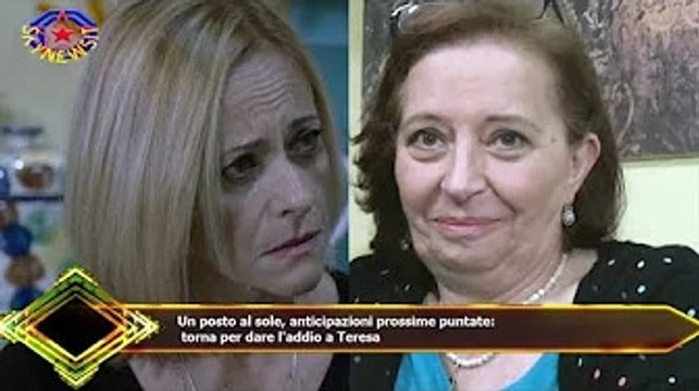 Un posto al sole, anticipazioni prossime puntate: torna per dare l'addio a Teresa