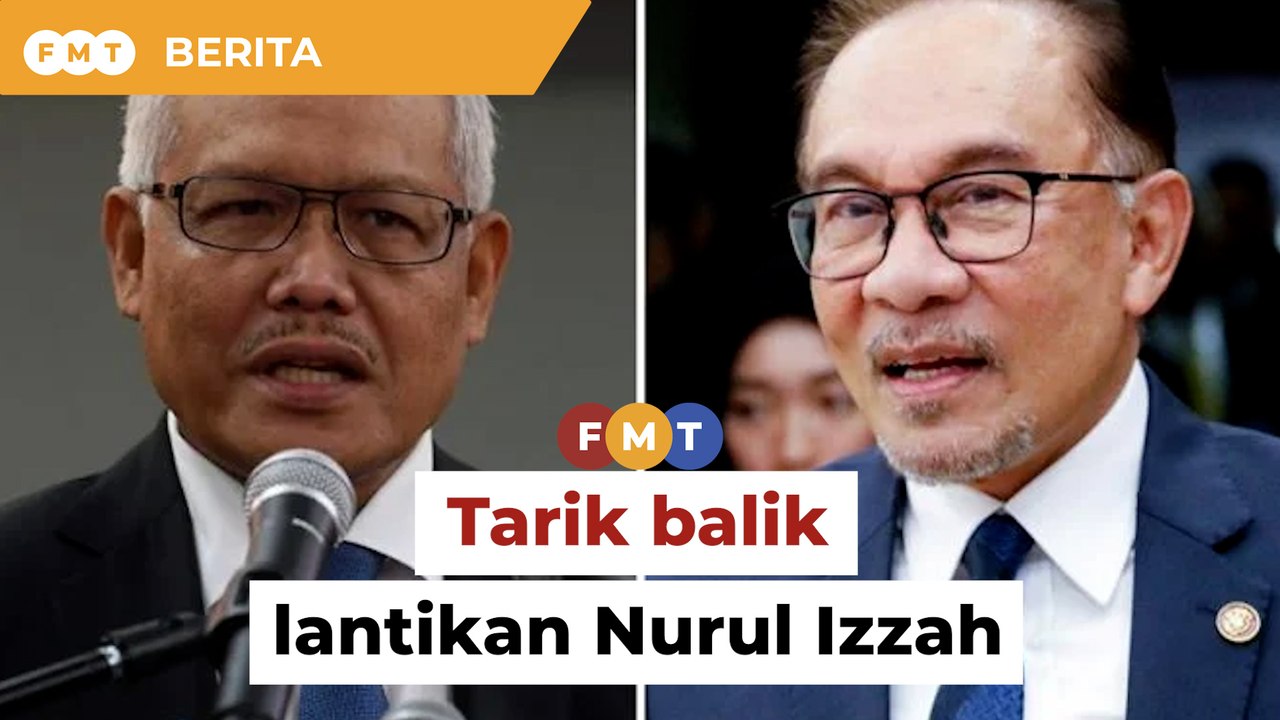 Tarik balik lantikan Nurul Izzah, Hamzah beritahu Anwar