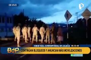 Protestas en Ica: manifestantes vuelven a bloquear Panamericana Sur tras dos horas de tregua