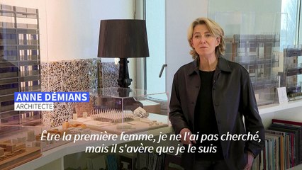 Anne Démians, première femme architecte de l'Académie des Beaux-Arts