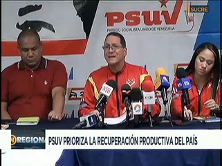 PSUV Sucre tiene como prioridad garantizar la paz y fortalecer la estructura de la organización
