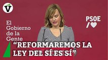 El PSOE calienta el choque y cambiará la ley del 'solo sí es sí' con o sin el respaldo de Montero