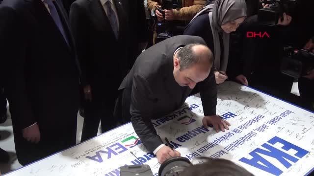 BAKAN KURUM İLE VARANK, EMLAK KONUT ASANSÖR FABRİKASI'NIN AÇILIŞ TÖRENİ'NE KATILDI