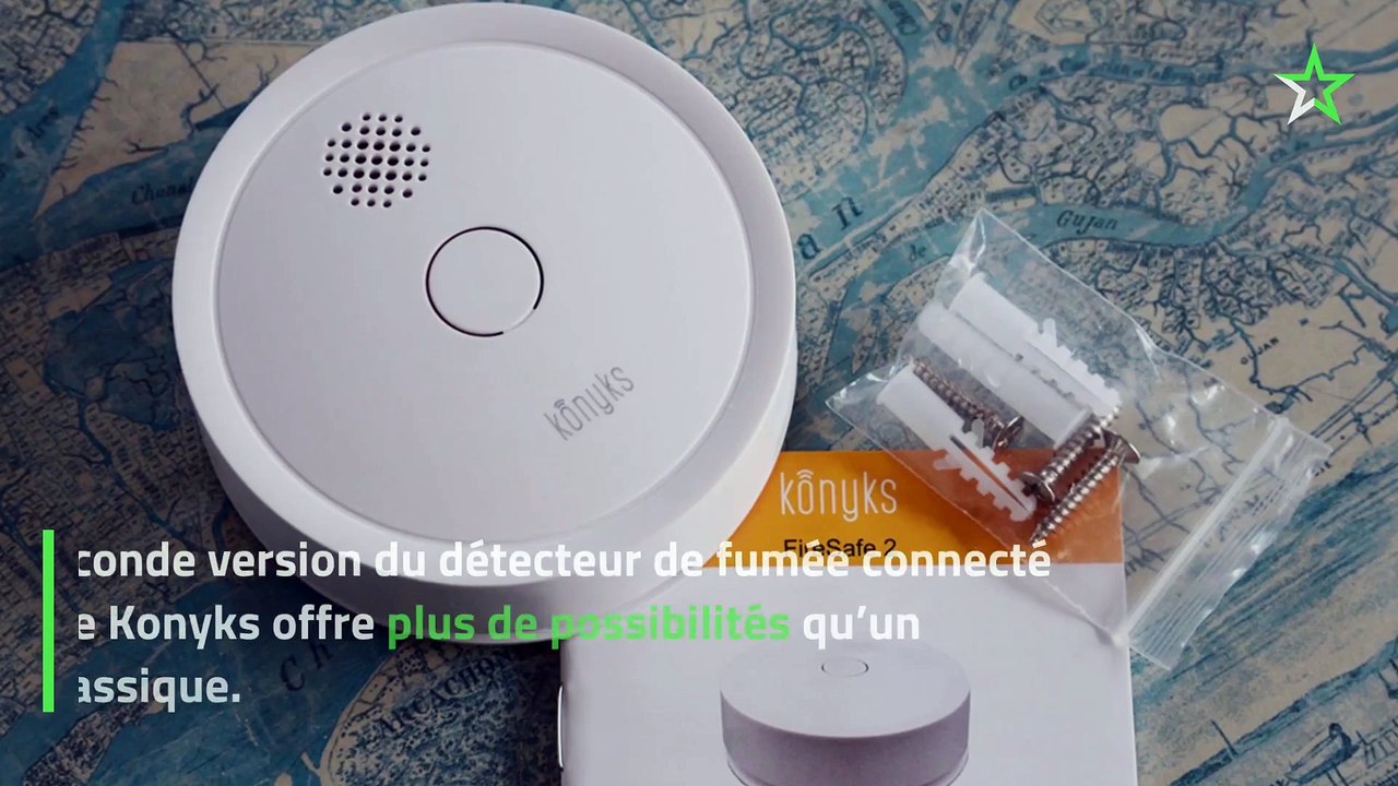 Test Konyks Firesafe 2 un détecteur de fumée qui fait bien plus que sonner Vidéo Dailymotion