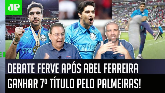 É UM ABSURDO VOCÊ FALAR ISSO! O Abel é MUITO MELHOR que o... DEBATE FERVE pós Palmeiras x Flamengo