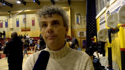 Interview maritima: Vincent Bousgarbies après la défaite du SMUC Basket à Martigues