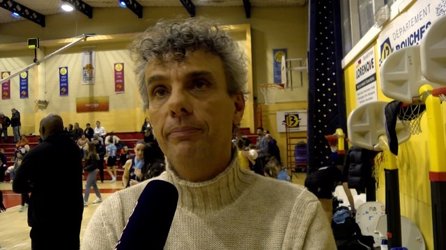 Interview maritima: Vincent Bousgarbies après la défaite du SMUC Basket à Martigues