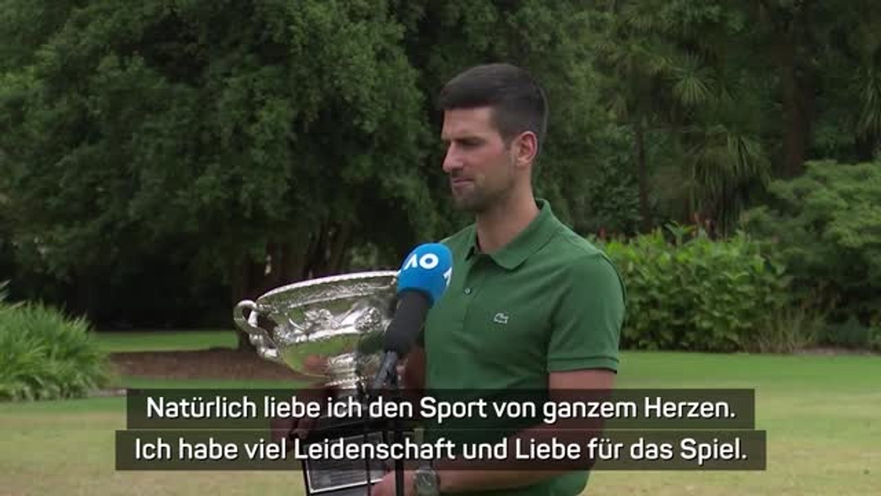 Djokovic über Motivation, Mentalität und Zukunft
