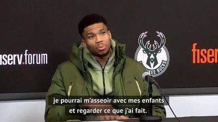 Bucks - Giannis : "Continuer à créer de l'art !"