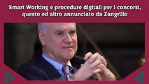 Smart Working e procedure digitali per i concorsi, questo ed altro annunciato da Zangrillo