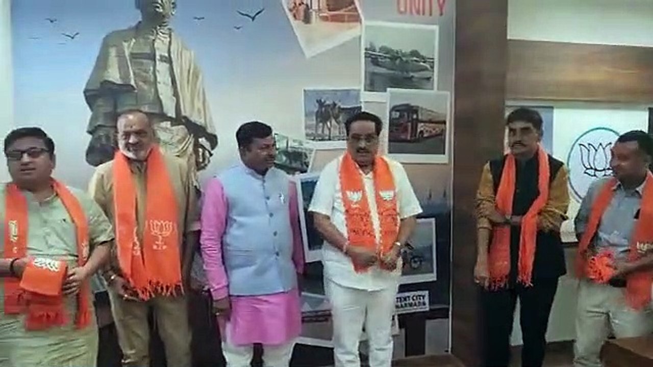 कांग्रेस के पूर्व विधायक कांति परमार भाजपा में शामिल