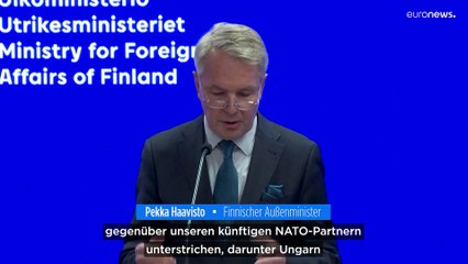 NATO-Beitritt: Finnland hofft weiter auf Gleichklang mit Schweden
