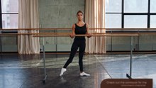 Misty Copeland Teaches Ballet Technique and Artistry S74 E05 Barre Technique - Temps Lié