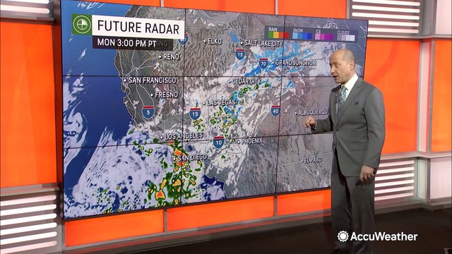 Colder storm takes aim at Southern California