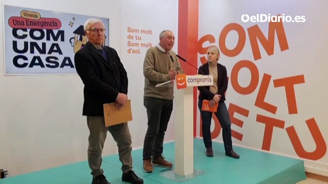 Baldoví: “Estaremos abiertos a respaldar cualquier propuesta que vaya dirigida a corregirla