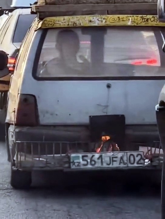 Une voiture Barbecue... ça c'est la classe