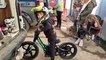 Meet the UK's youngest daredevil competing in national motocross races - aged FOUR