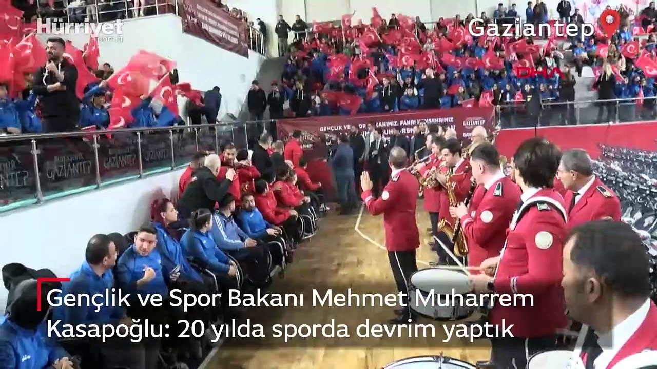 Gençlik ve Spor Bakanı Mehmet Muharrem Kasapoğlu: 20 yılda sporda devrim yaptık