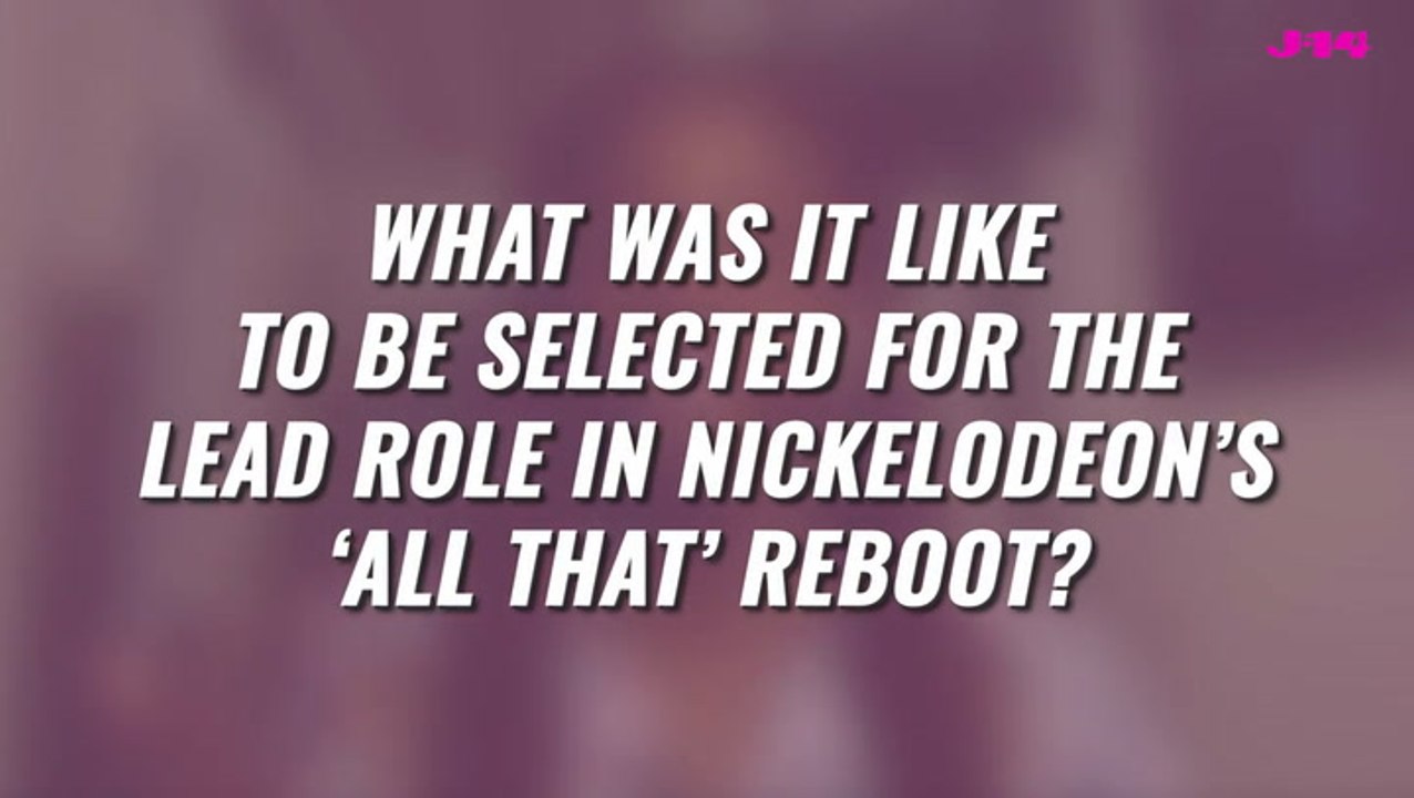 Aria Brooks Talks Starring In Nickelodeon 'All That' Reboot & More!