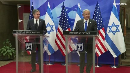 Blinken ofrece ayuda en Israel para rebajar tensión con los palestinos