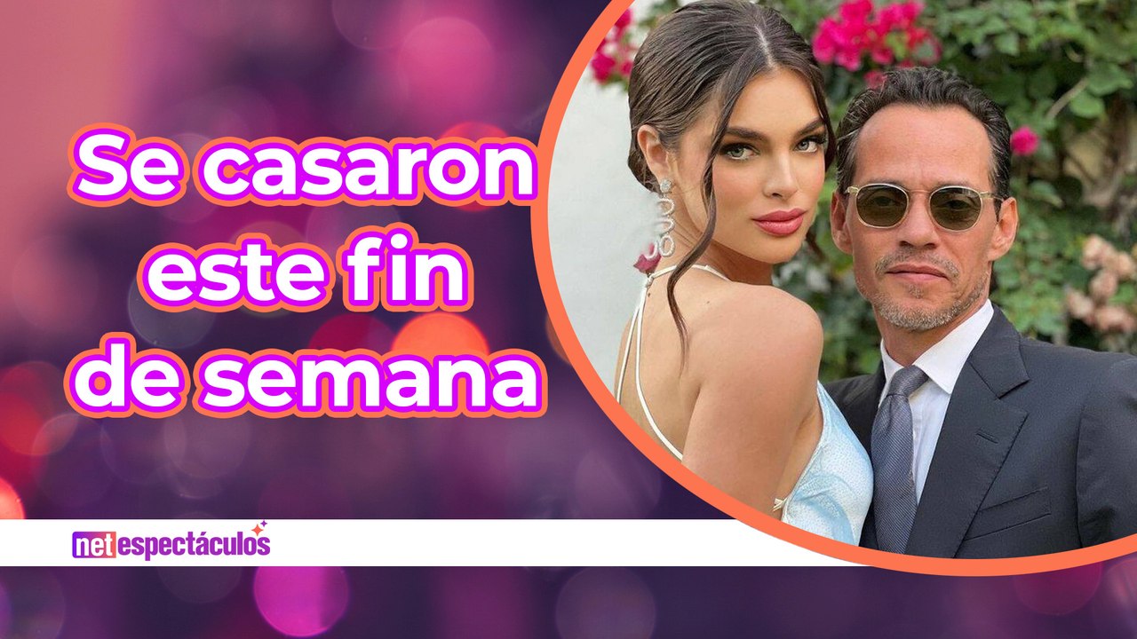 Marc Anthony y Nadia Ferreira: Una boda glamurosa y Vip