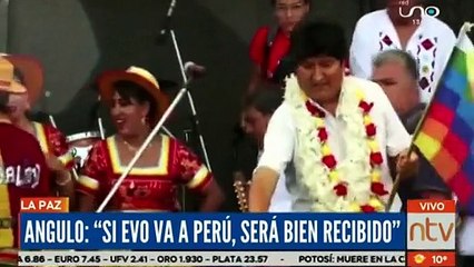 Astorga tildó de ‘‘cínico’’ a Morales por considerarse bien recibido en Perú