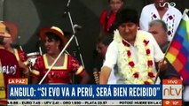 Astorga tildó de ‘‘cínico’’ a Morales por considerarse bien recibido en Perú
