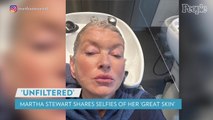 Martha Stewart Shares Salon Selfies Highlighting Her 'Great' Skin: 'Unfiltered. No Facelift'