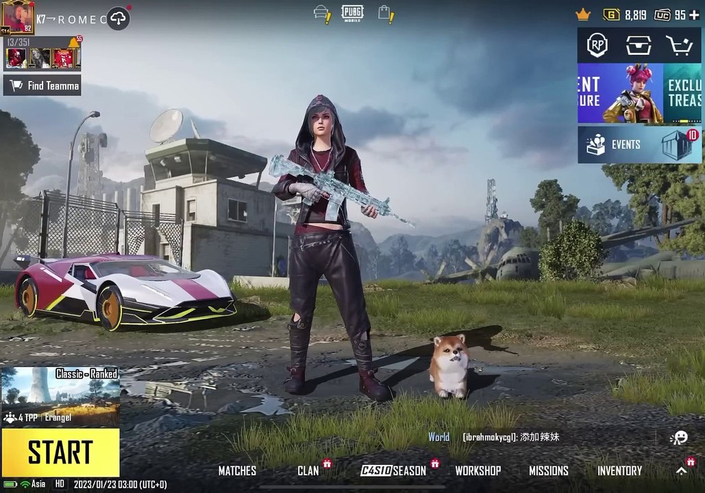 Get Free M416 Gun Skin _ Free Permanent Outfits _All Talent Championship _PUBGM R.G