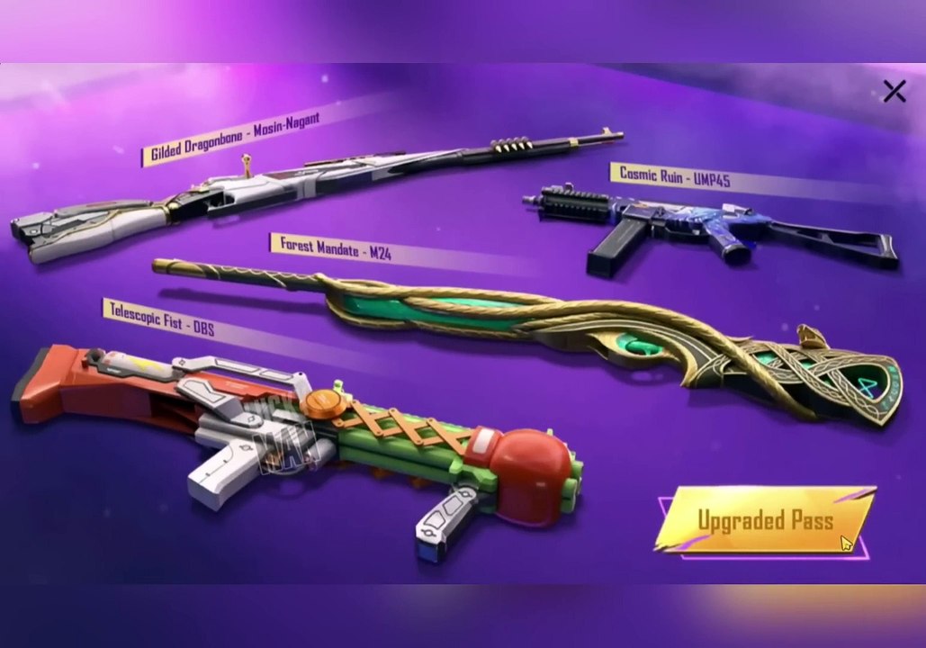 M20 Royal Pass _ 1 To 50 Rp Rewards _ 2 Mythic In M20 Rp _PUBGM R.G