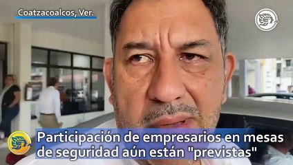 Participación de empresarios en mesas de seguridad aún están "previstas"