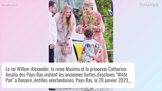 Catharina-Amalia des Pays-Bas : Robe fleurie et bijoux hors de prix pour une grande première, elle rayonne