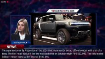 108359-mainFirst GMC Hummer EV SUV auctioned for $500,000 as production begins - 1breakingnews.com