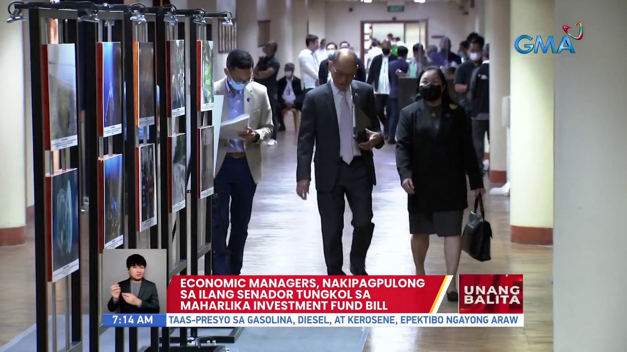 Economic managers, nakipagpulong sa ilang senador tungkol sa Maharlika Investment Fund Bill | UB