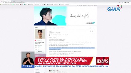 Song Joong Ki, ikinasal na sa kanyang British partner na ngayo'y buntis din | UB