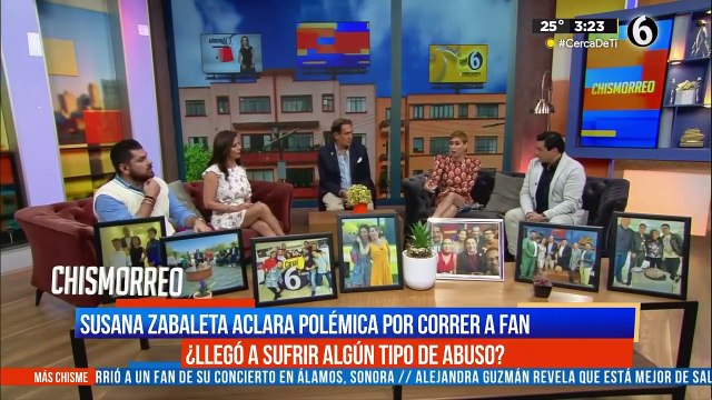 Susana Zabaleta revela porque sacó a fan de su concierto