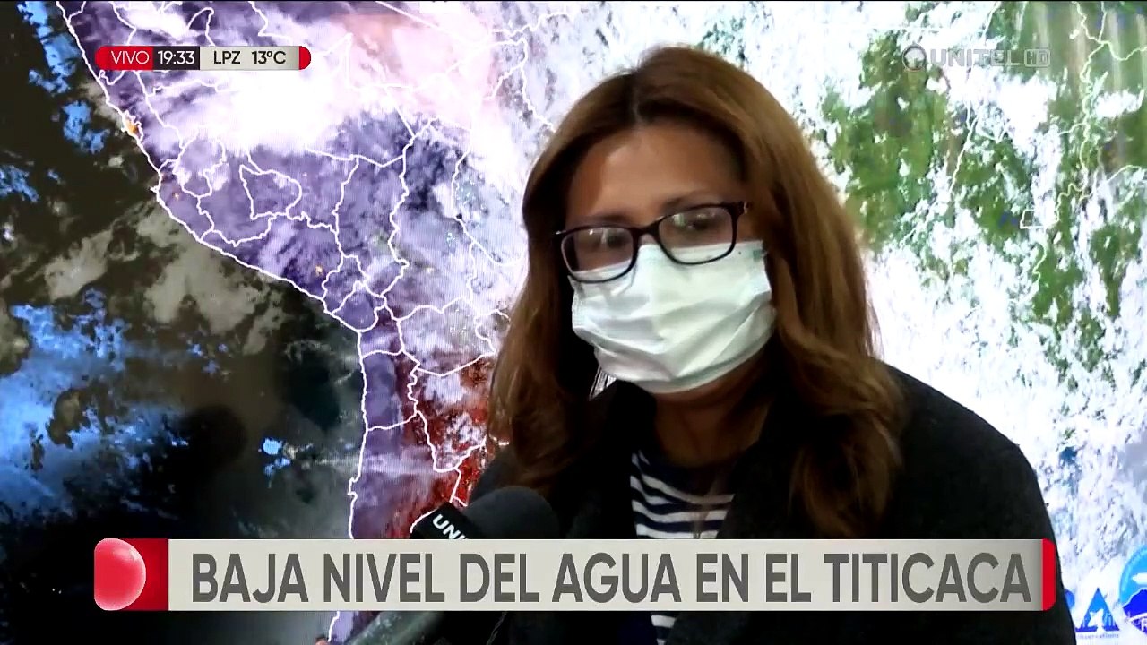 Baja el nivel de agua en el lago Titicaca ante la falta de lluvias y otros efectos climáticos 