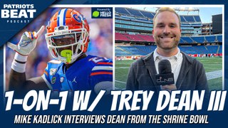 1-on-1 w/ Trey Dean III from Shrine Bowl: Is he a Perfect Fit for Patriots?