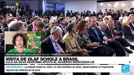 Informe desde Río de Janeiro: así fue la reunión de Olaf Scholz y 'Lula' da Silva en Brasil