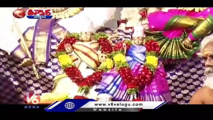 Devotees Heavy Rush At Cheruvugattu Ramalingeswara Swamy Brahmotsavam _ V6 Teenmaar