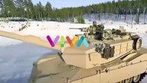 TV Rusia Rilis Video 'Meludahi' Tank Abrams Kebanggaan AS