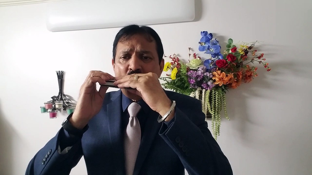 Jaane Kahan Gaye wo din-Film Mera Naam Joker 1970 on Harmonica Live Performance by Mukund Kamdar