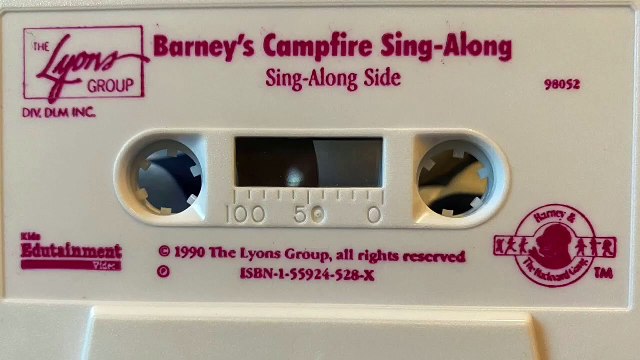 Barney & The Backyard Gang - Campfire Sing-Along Cassette Instrumentals