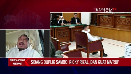 Pengacara Kuat Maruf, Irwan Irawan: Tak Punya Motivasi terhadap Apa yang Terjadi pada Yosua