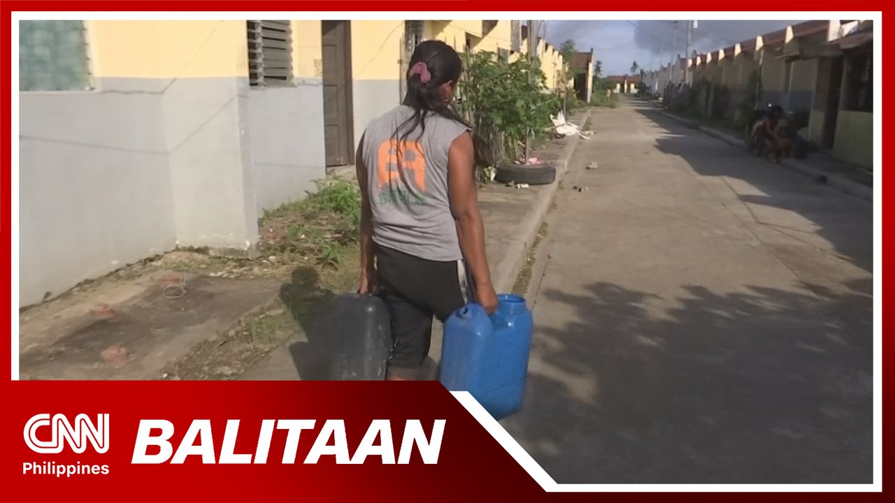 Halos 20,000 pamilya walang linya ng tubig sa Carles, Iloilo