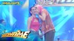 Vice Ganda whispers something to Jackie Gonzaga | It's Showtime