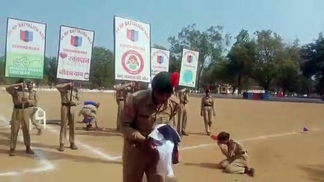 ncc camp in chhindwara